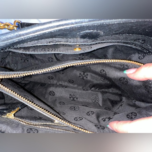 Tory Burch Gold Chain Tote - Picture 12 of 13